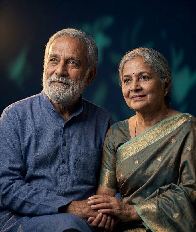 An older couple, the parents this test helps protect